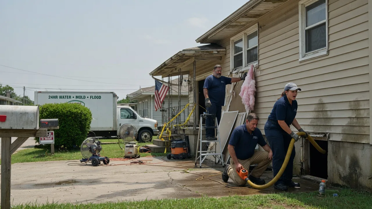 Water Damage Repair in Carmichaels, PA near me